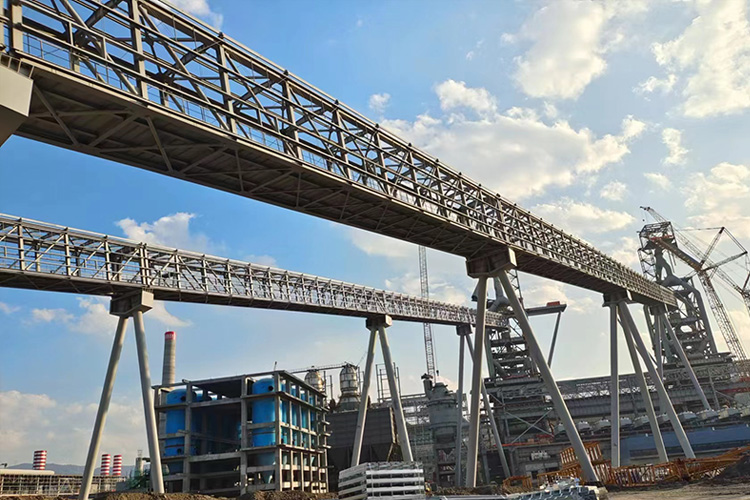 云南玉溪玉昆鋼鐵集團有限公司產能置換轉型升級項目煉鐵工程高爐主通廊鋼結構工程